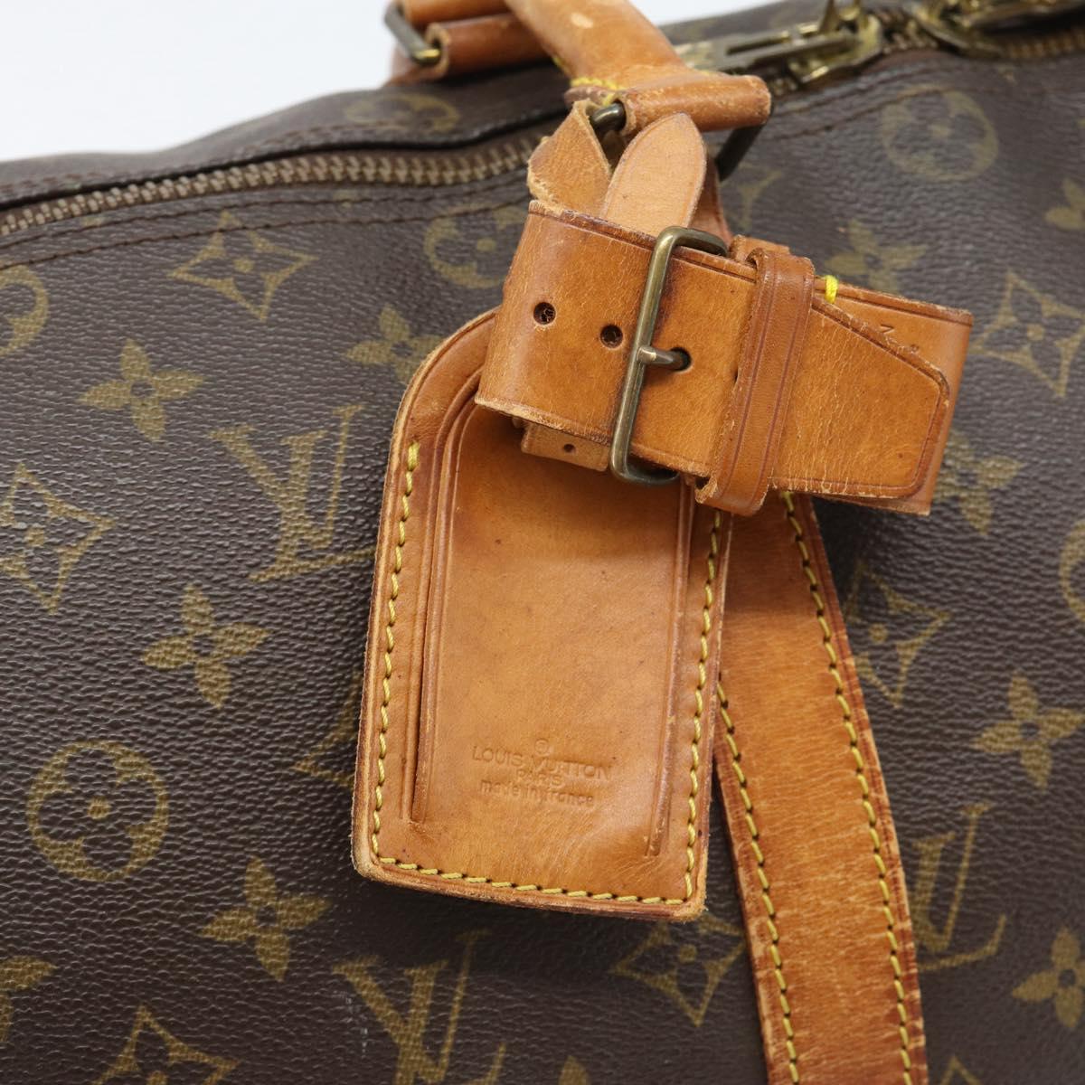 LOUIS VUITTON Monogram Keepall Bandouliere 45 Boston Bag M41418 LV Auth 145219