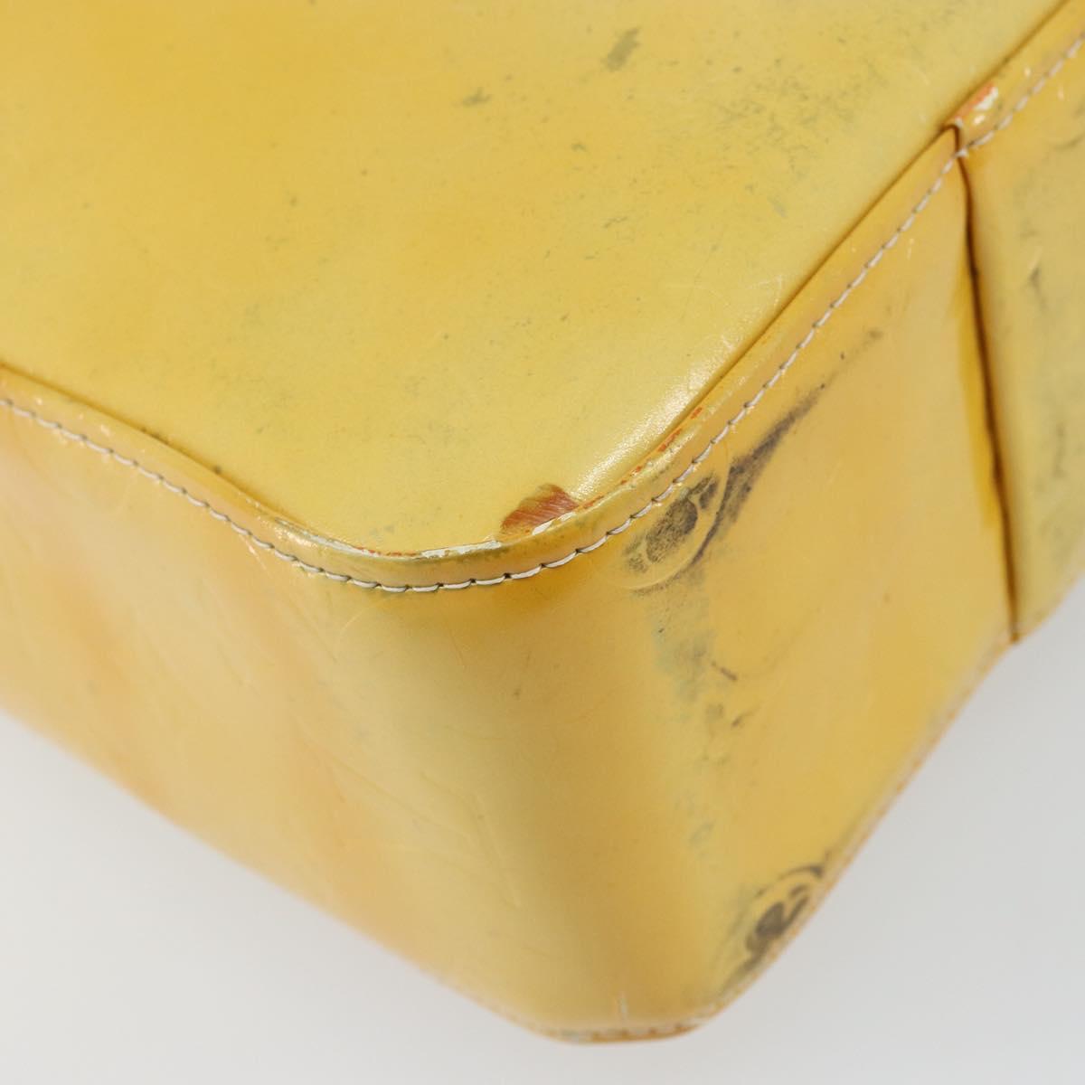 LOUIS VUITTON Monogram Vernis Columbus Tote Bag Gris M91028 LV Auth 145223