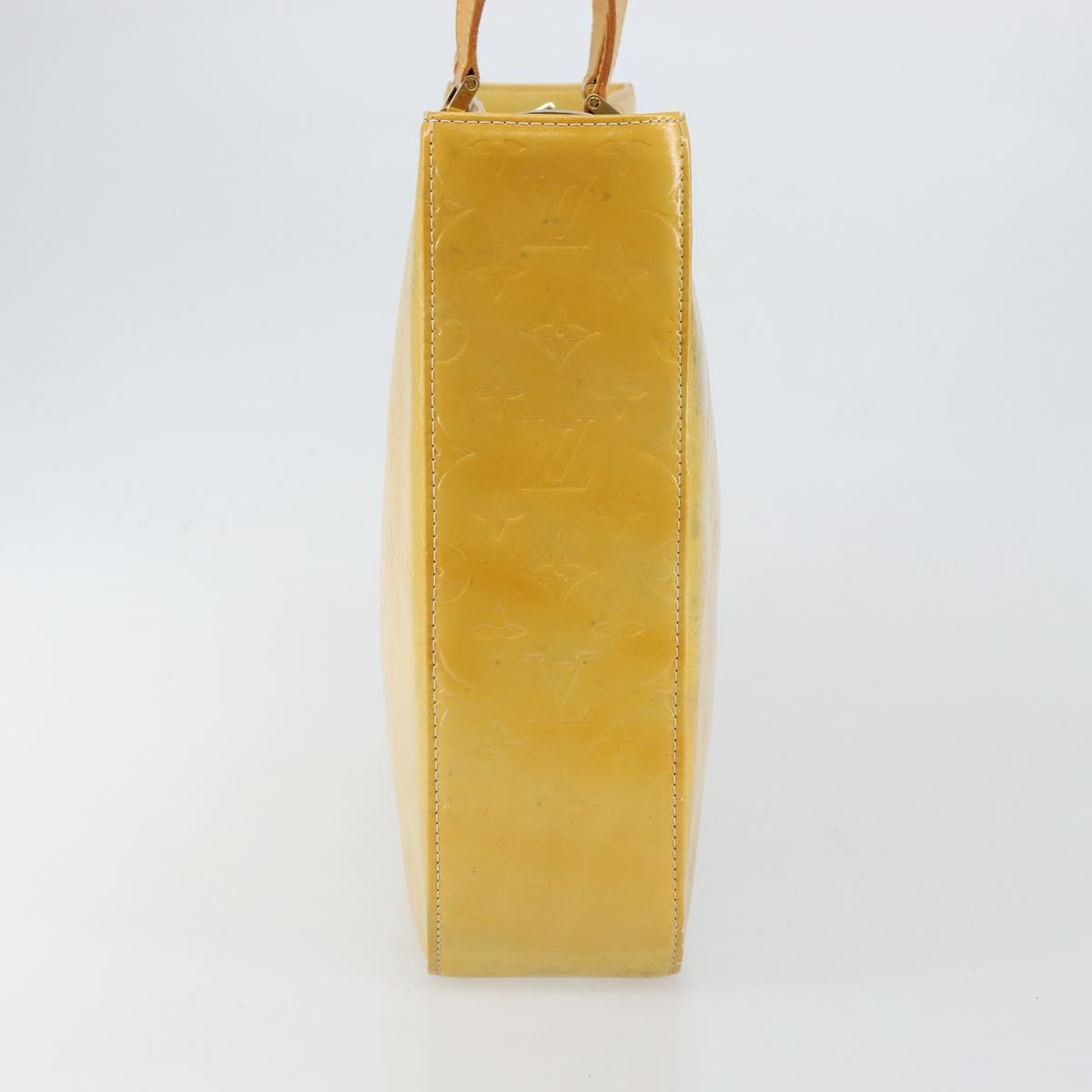 LOUIS VUITTON Monogram Vernis Columbus Tote Bag Gris M91028 LV Auth 145223