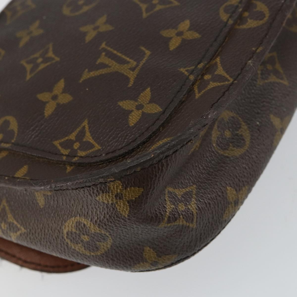 LOUIS VUITTON Monogram Saint Cloud MM Shoulder Bag M51243 LV Auth 145228