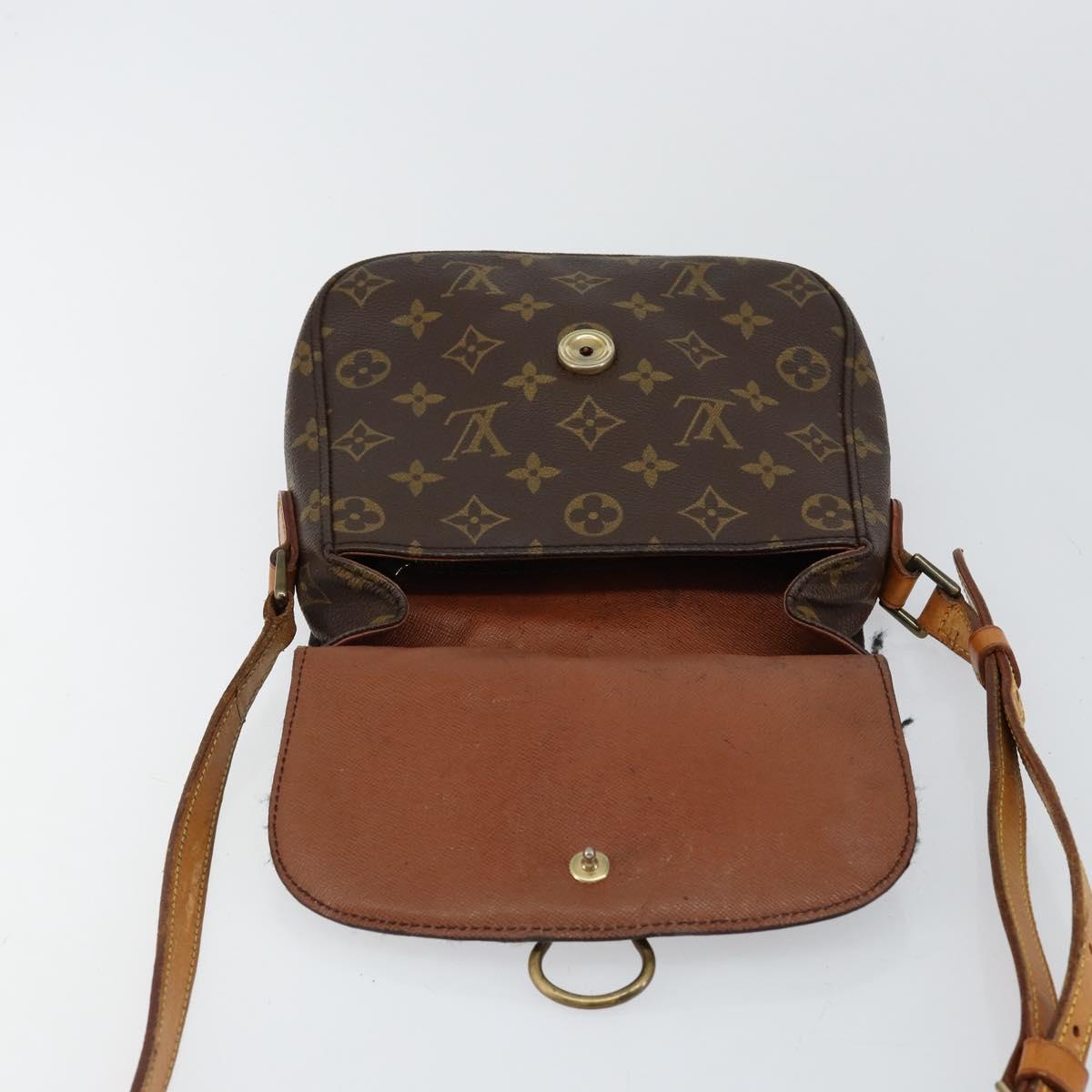 LOUIS VUITTON Monogram Saint Cloud MM Shoulder Bag M51243 LV Auth 145228