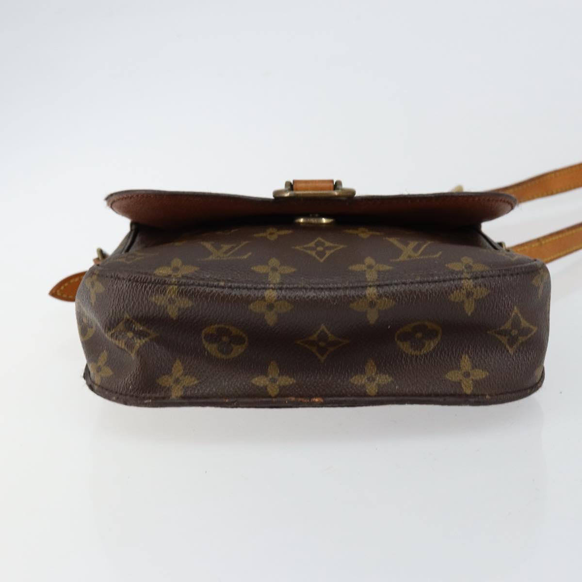 LOUIS VUITTON Monogram Saint Cloud MM Shoulder Bag M51243 LV Auth 145228