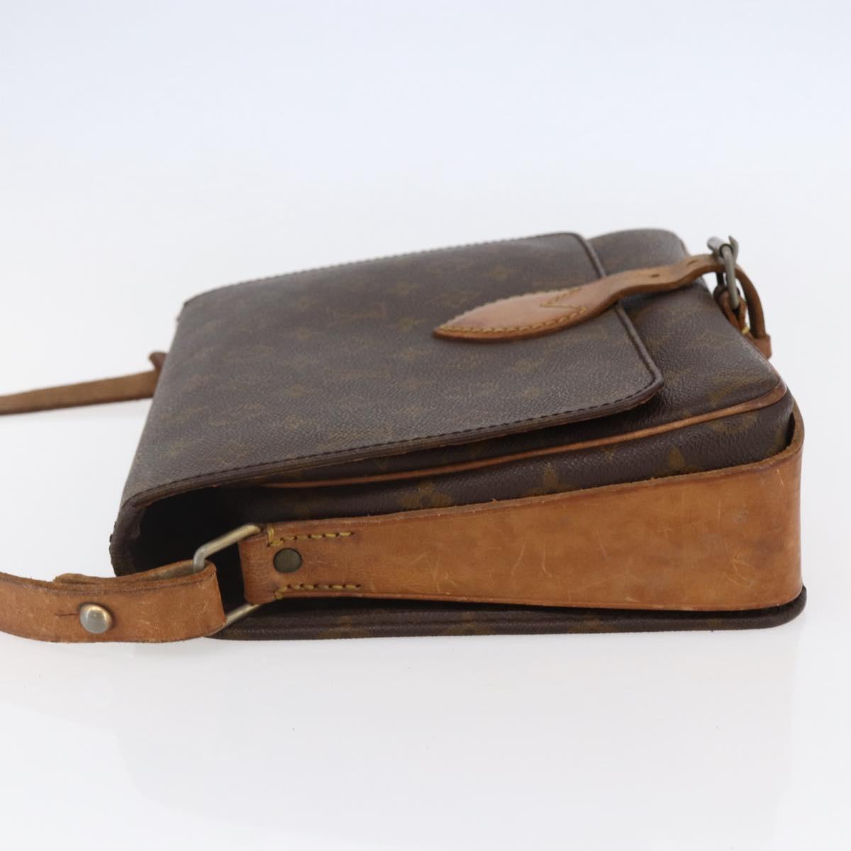 LOUIS VUITTON Monogram Cartouchiere GM Shoulder Bag Vintage M51252 Auth 145229