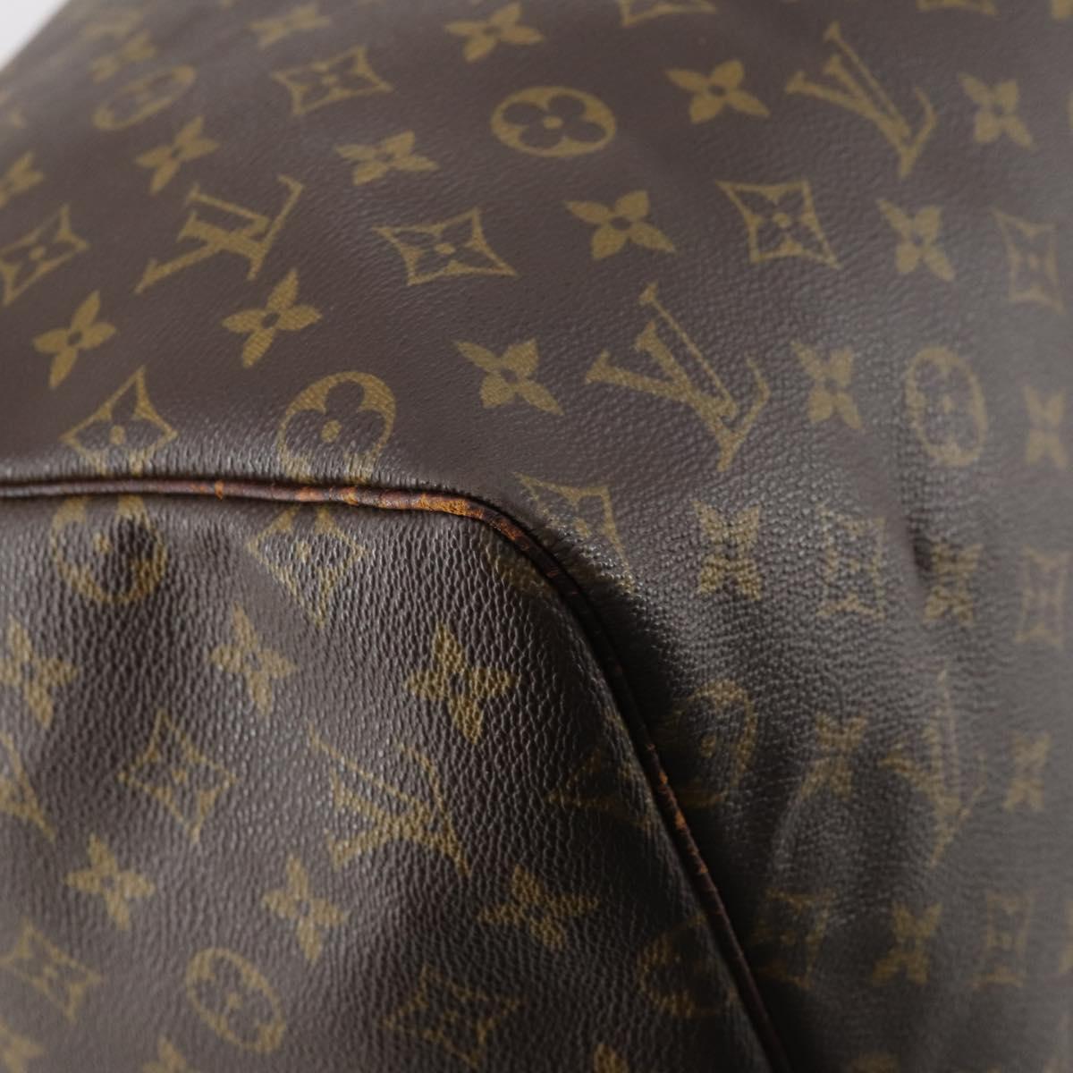 LOUIS VUITTON Monogram Keepall 55 Boston Bag M41424 LV Auth 145230