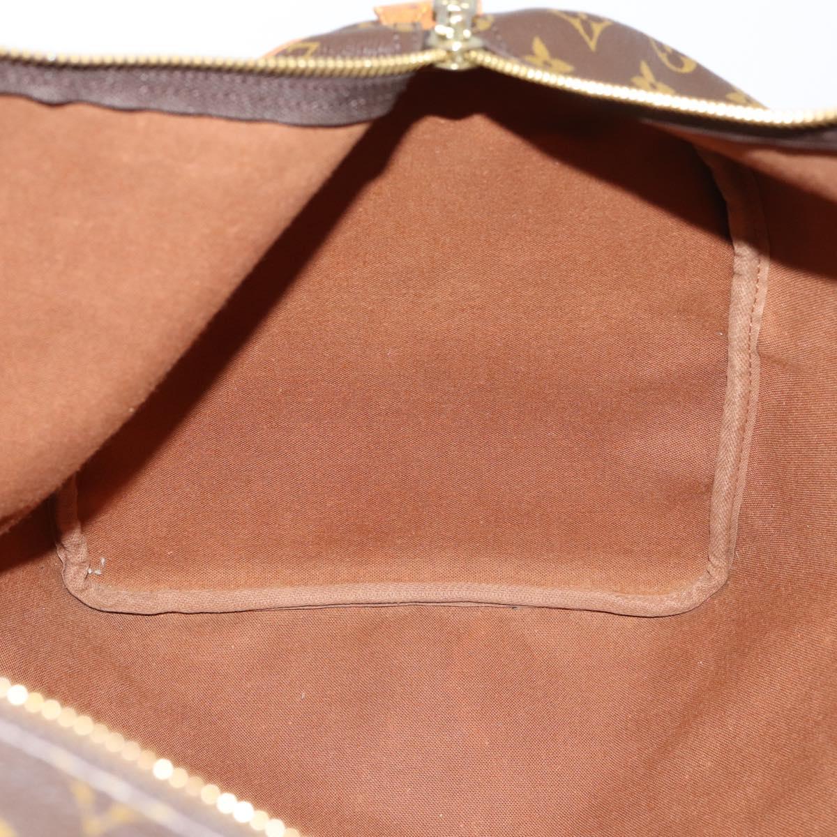 LOUIS VUITTON Monogram Keepall 55 Boston Bag M41424 LV Auth 145230