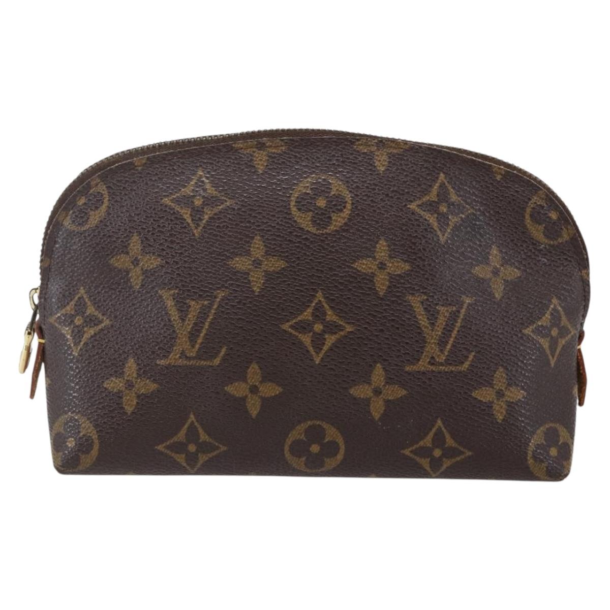 LOUIS VUITTON Monogram Pochette Cosmetic PM Pouch M43998 LV Auth 145238