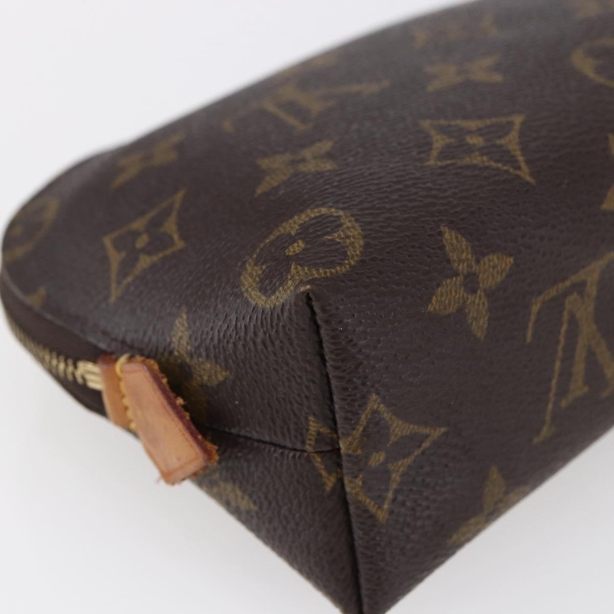 LOUIS VUITTON Monogram Pochette Cosmetic PM Pouch M43998 LV Auth 145239
