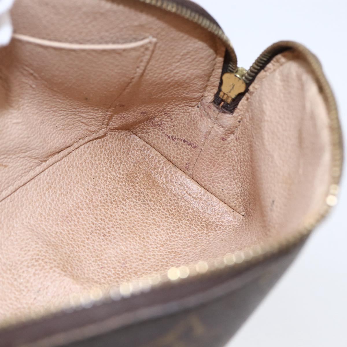 LOUIS VUITTON Monogram Pochette Cosmetic PM Pouch M43998 LV Auth 145239