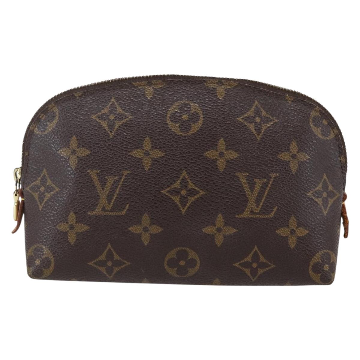LOUIS VUITTON Monogram Pochette Cosmetic PM Pouch M43998 LV Auth 145239