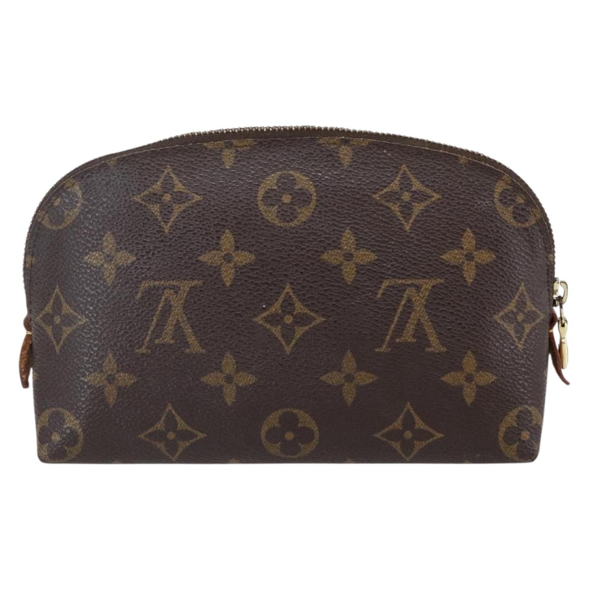 LOUIS VUITTON Monogram Pochette Cosmetic PM Pouch M43998 LV Auth 145239