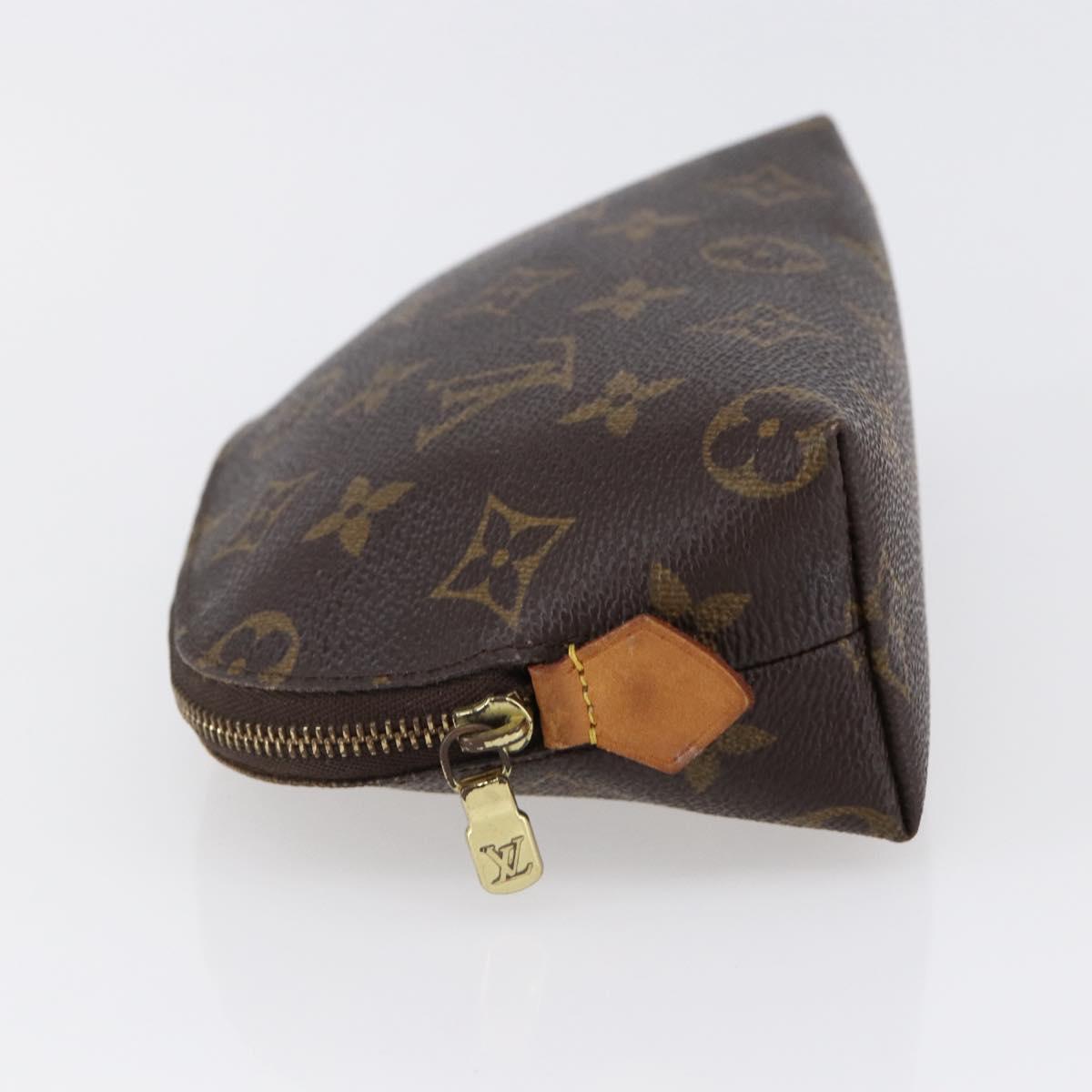 LOUIS VUITTON Monogram Pochette Cosmetic PM Pouch M43998 LV Auth 145239