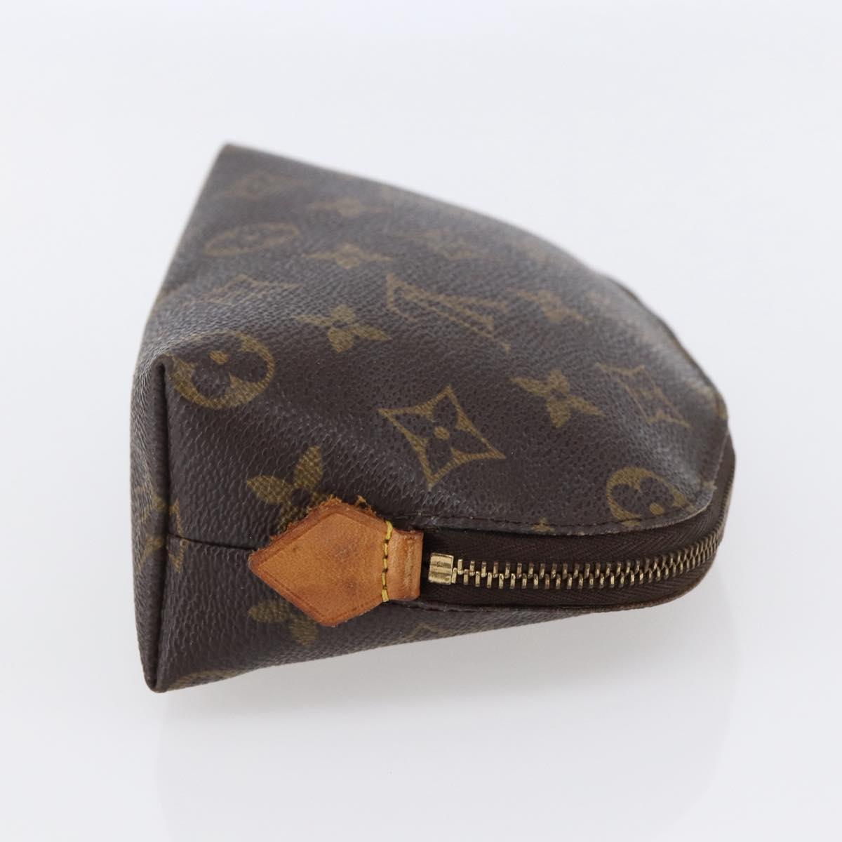 LOUIS VUITTON Monogram Pochette Cosmetic PM Pouch M43998 LV Auth 145239