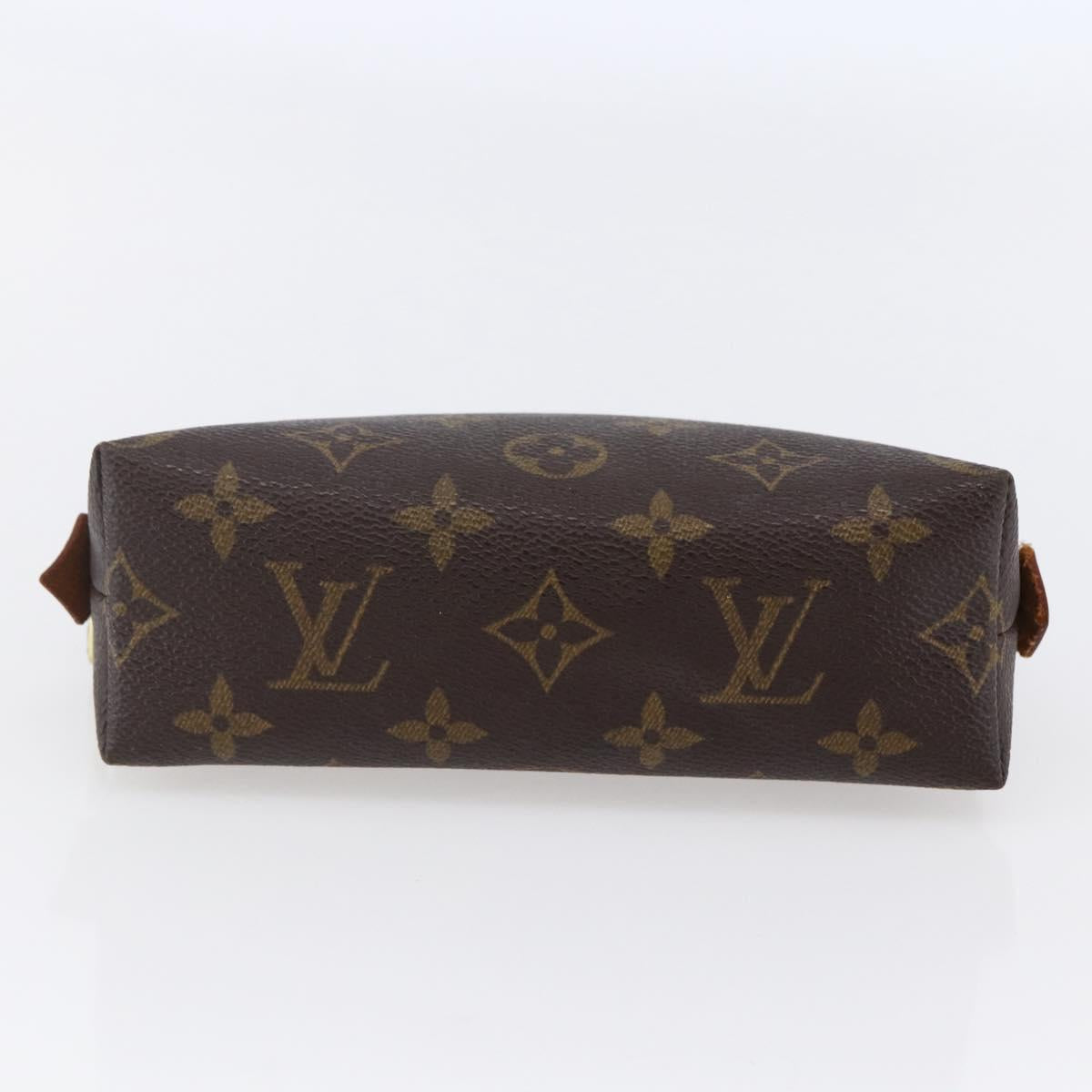 LOUIS VUITTON Monogram Pochette Cosmetic PM Pouch M43998 LV Auth 145239