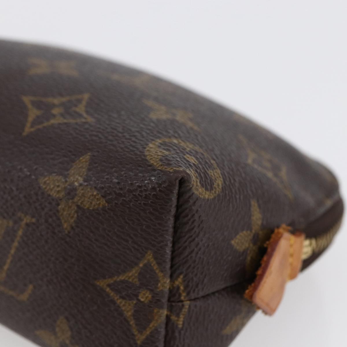 LOUIS VUITTON Monogram Pochette Cosmetic PM Pouch M43998 LV Auth 145239