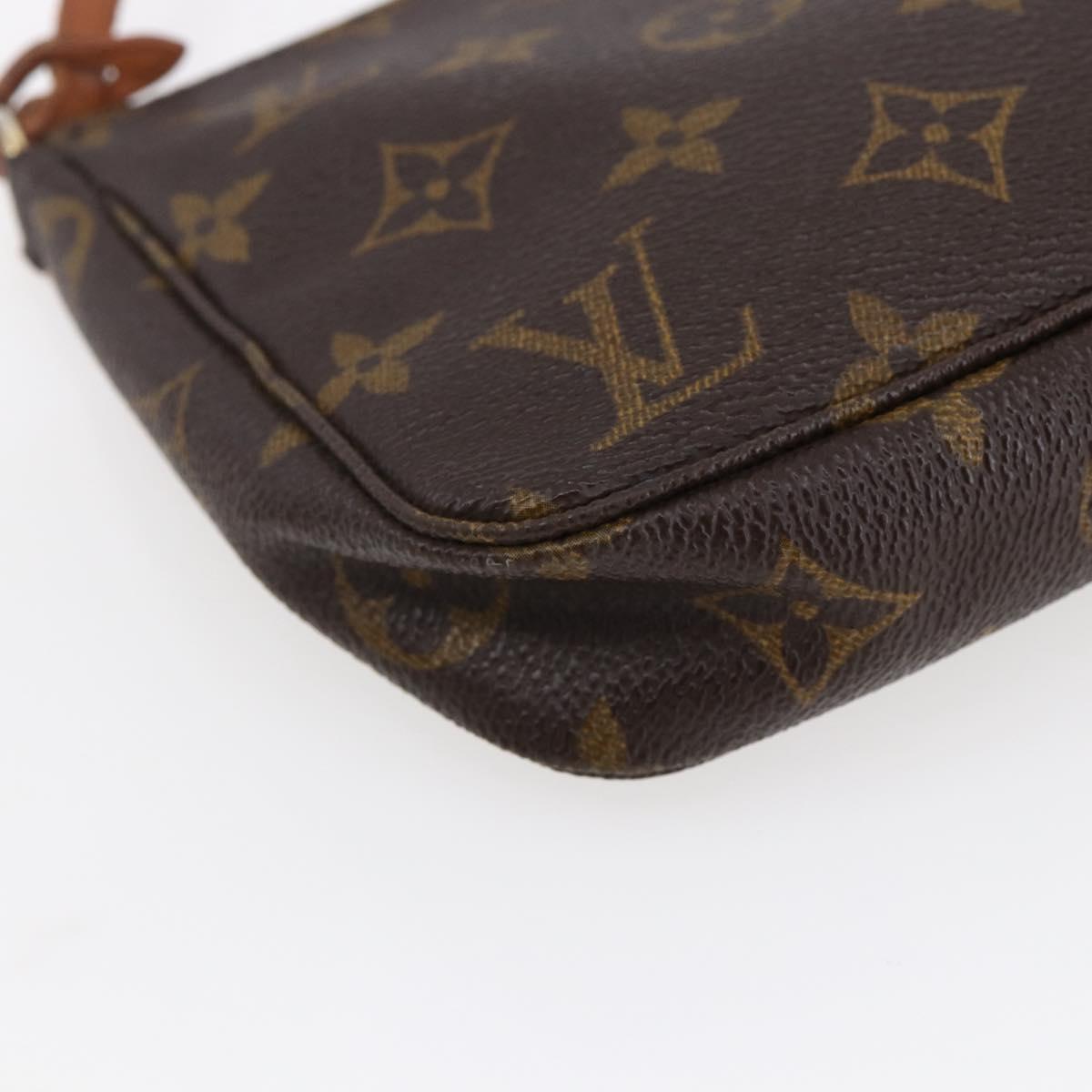 LOUIS VUITTON Monogram Pochette Accessoires Pouch M51980 LV Auth 145240