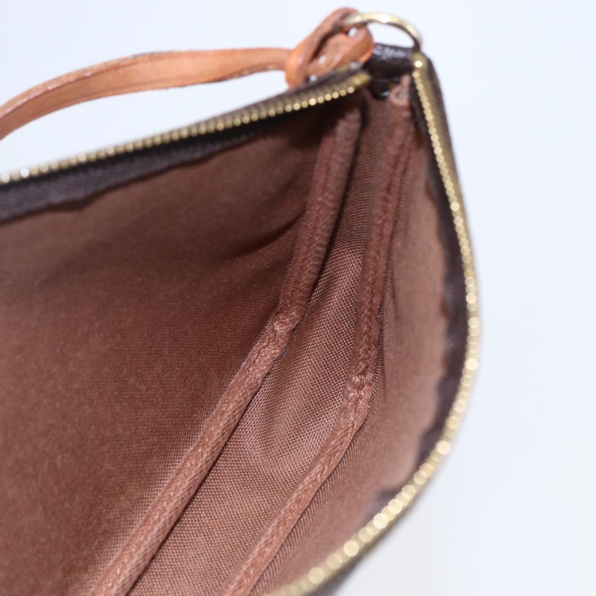 LOUIS VUITTON Monogram Pochette Accessoires Pouch M51980 LV Auth 145240