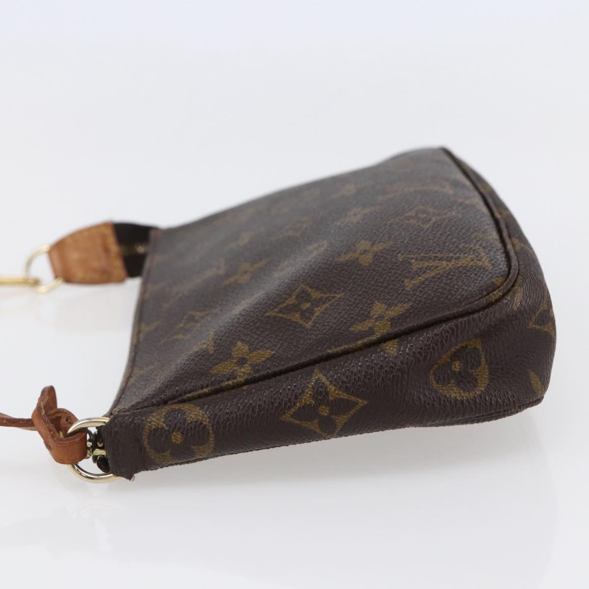 LOUIS VUITTON Monogram Pochette Accessoires Pouch M51980 LV Auth 145240