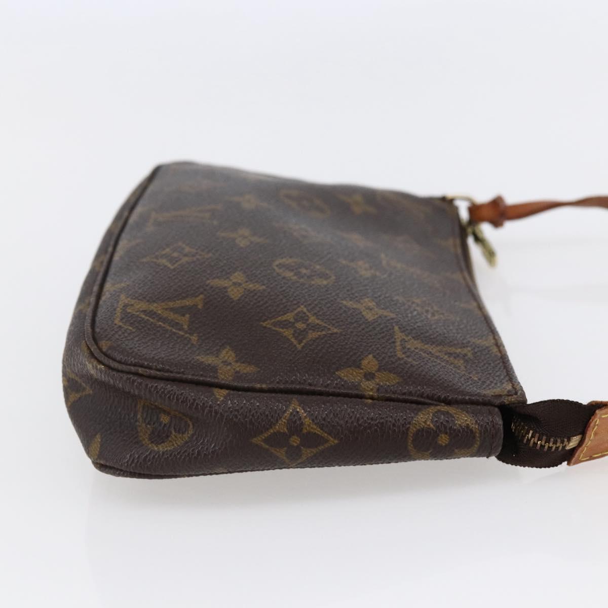 LOUIS VUITTON Monogram Pochette Accessoires Pouch M51980 LV Auth 145240