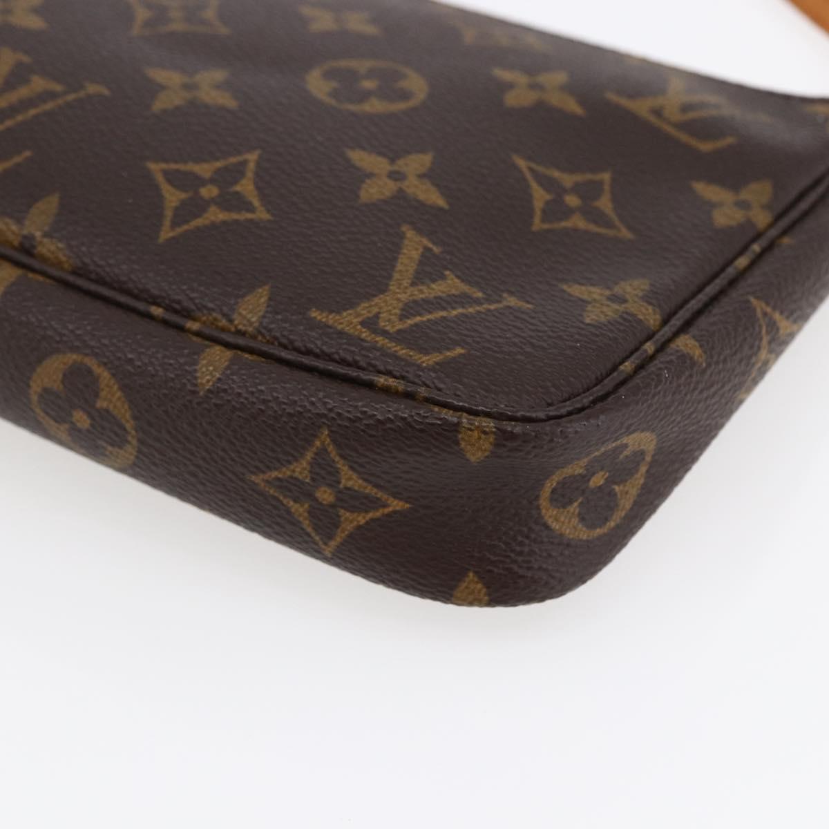 LOUIS VUITTON Monogram Pochette Accessoires Pouch M51980 LV Auth 145241