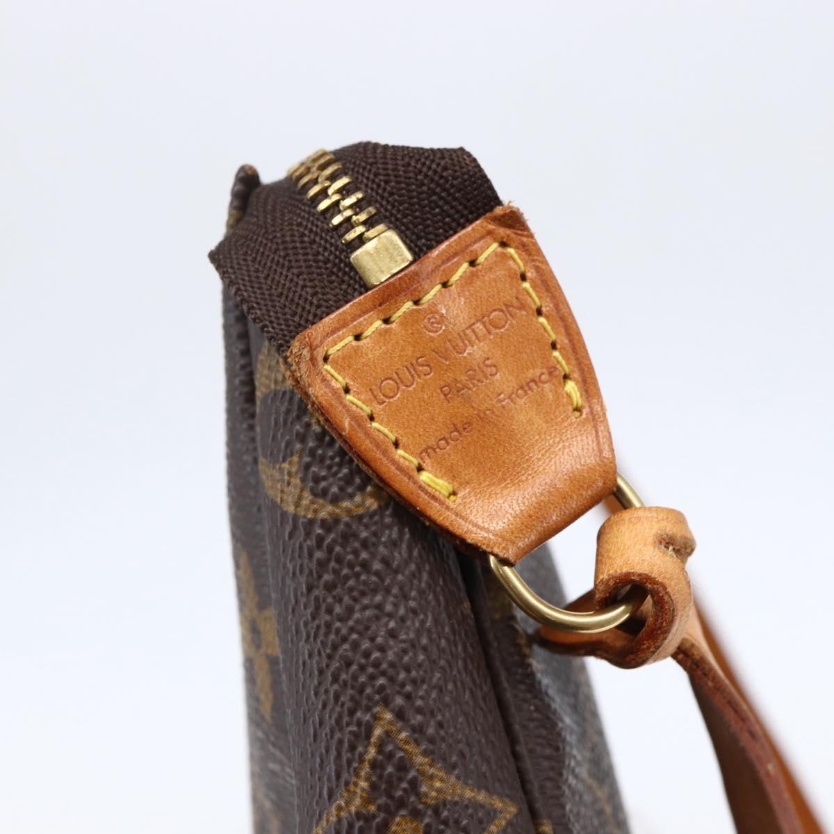 LOUIS VUITTON Monogram Pochette Accessoires Pouch M51980 LV Auth 145241