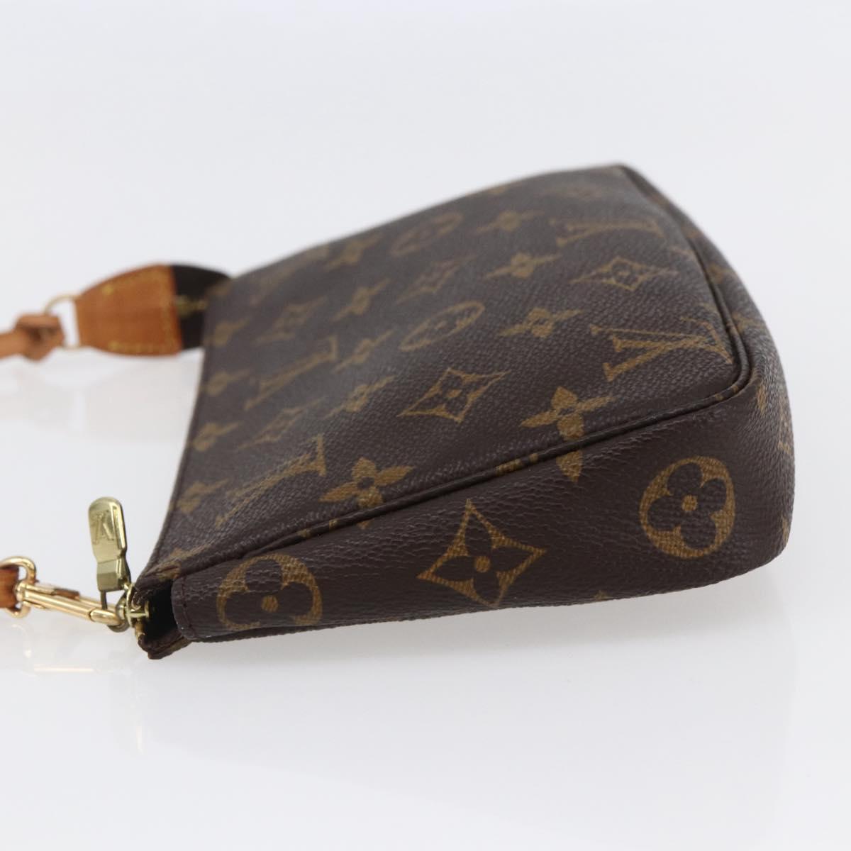 LOUIS VUITTON Monogram Pochette Accessoires Pouch M51980 LV Auth 145241