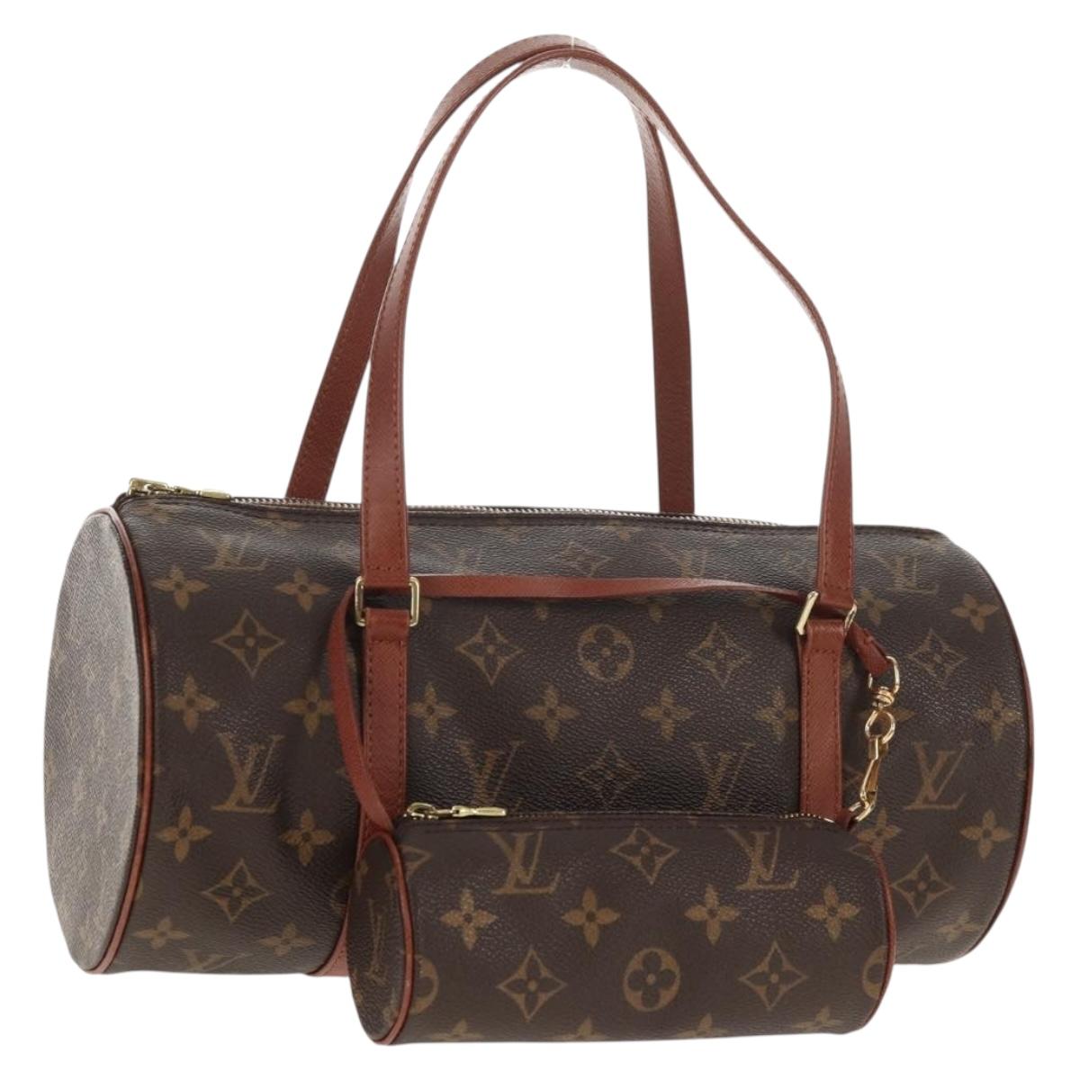 LOUIS VUITTON Monogram Papillon 30 Hand Bag M51385 LV Auth 145264V