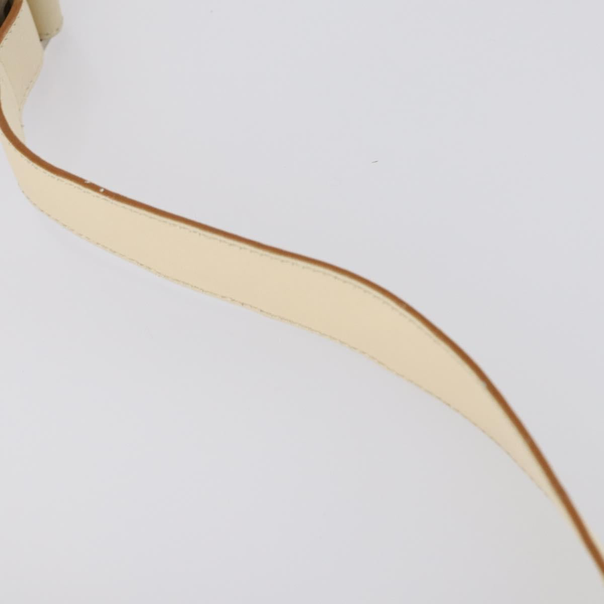 Salvatore Ferragamo Shoulder Bag Leather Canvas 2Set Beige Navy Auth 145275