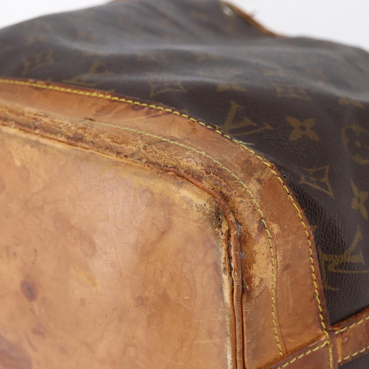 LOUIS VUITTON Monogram Noe Shoulder Bag M42224 LV Auth 145285