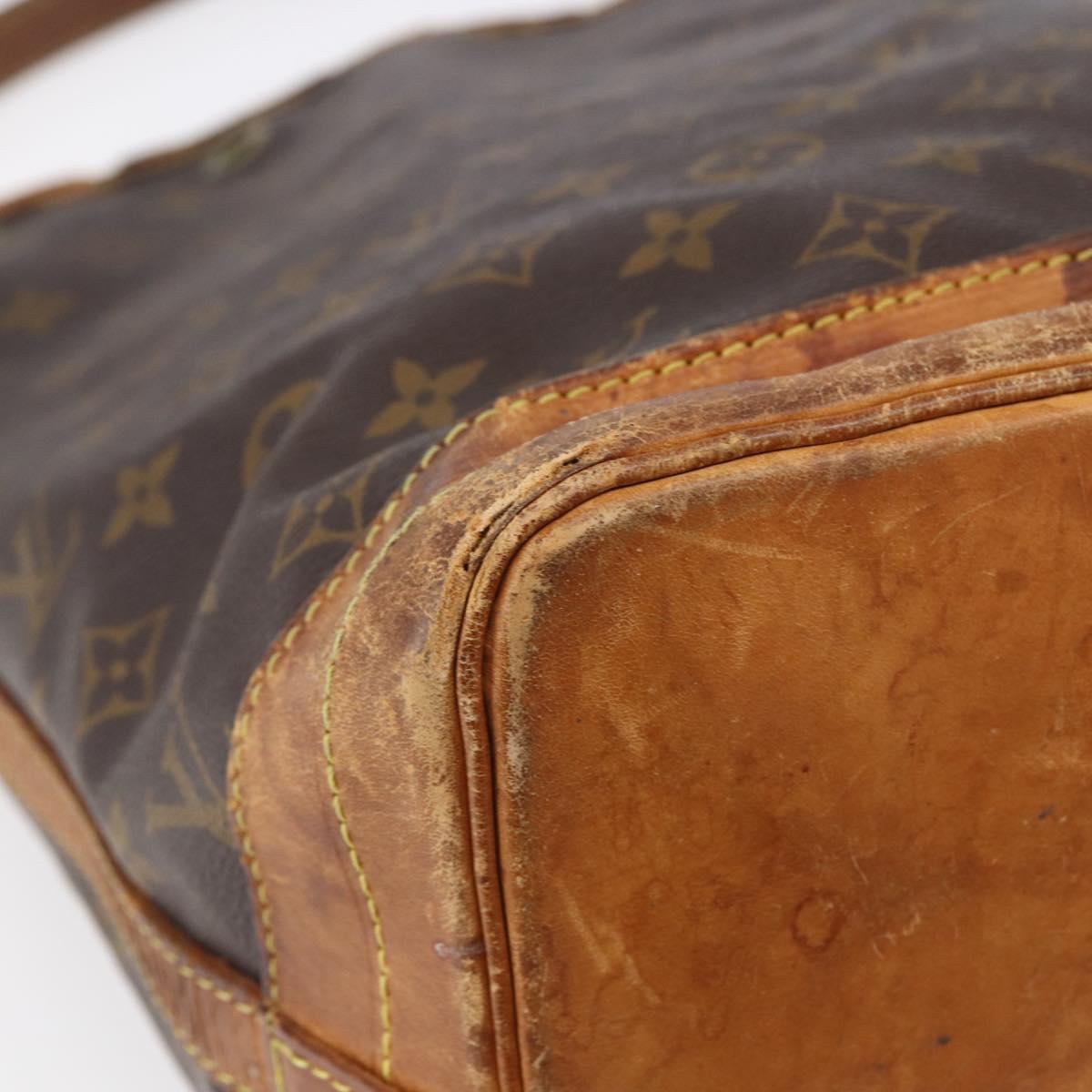 LOUIS VUITTON Monogram Noe Shoulder Bag M42224 LV Auth 145285