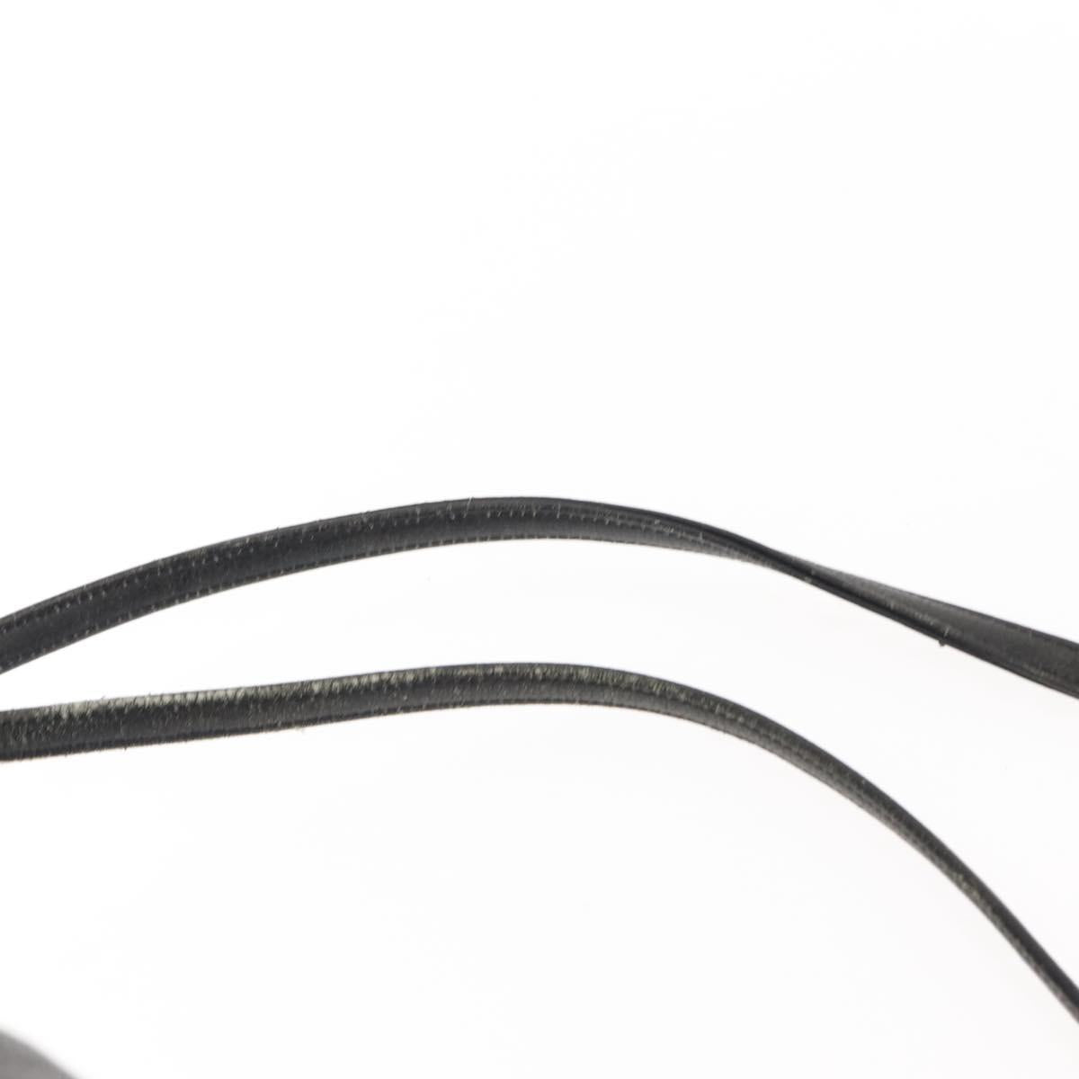 CHANEL Matelasse Backpack Caviar Skin Black Gold CC Auth 145289