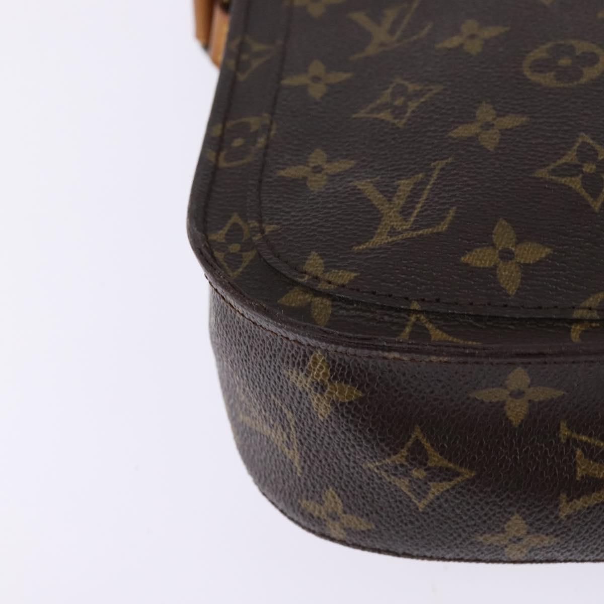 LOUIS VUITTON Monogram Saint Cloud GM Shoulder Bag M51242 LV Auth 145302