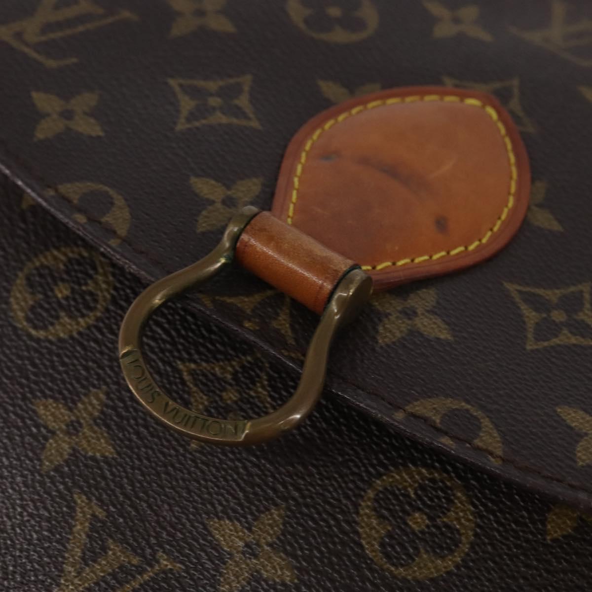 LOUIS VUITTON Monogram Saint Cloud GM Shoulder Bag M51242 LV Auth 145302