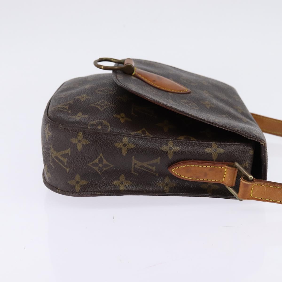 LOUIS VUITTON Monogram Saint Cloud GM Shoulder Bag M51242 LV Auth 145302