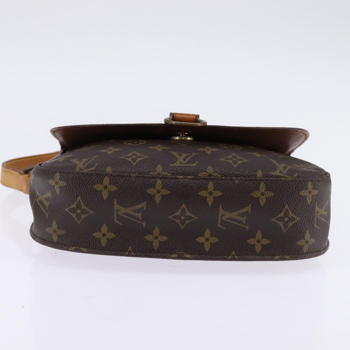 LOUIS VUITTON Monogram Saint Cloud GM Shoulder Bag M51242 LV Auth 145302