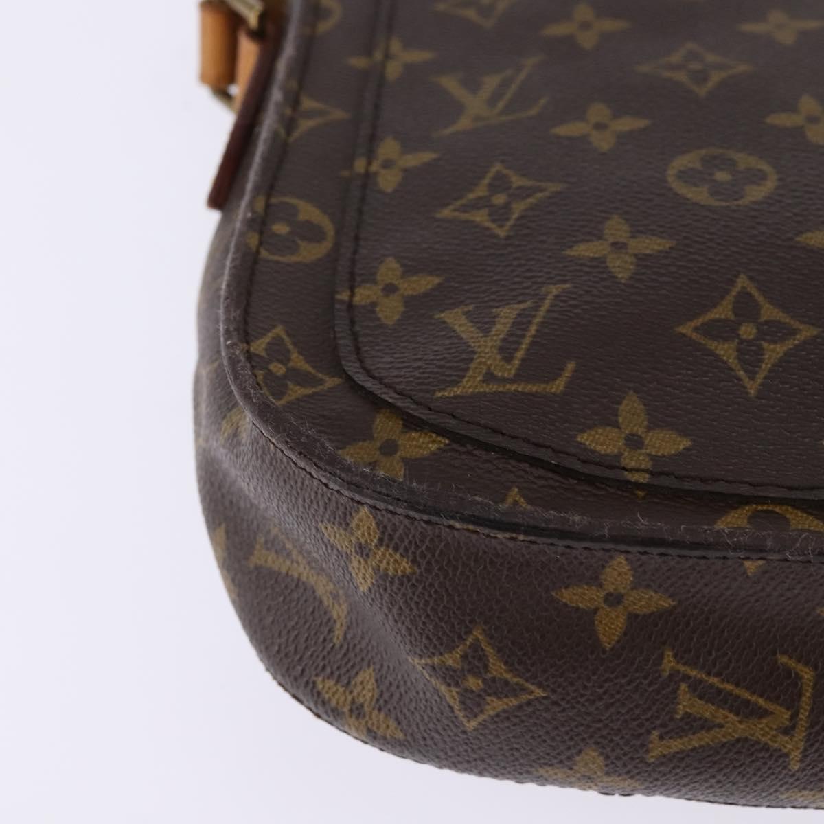 LOUIS VUITTON Monogram Saint Cloud GM Shoulder Bag M51242 LV Auth 145303