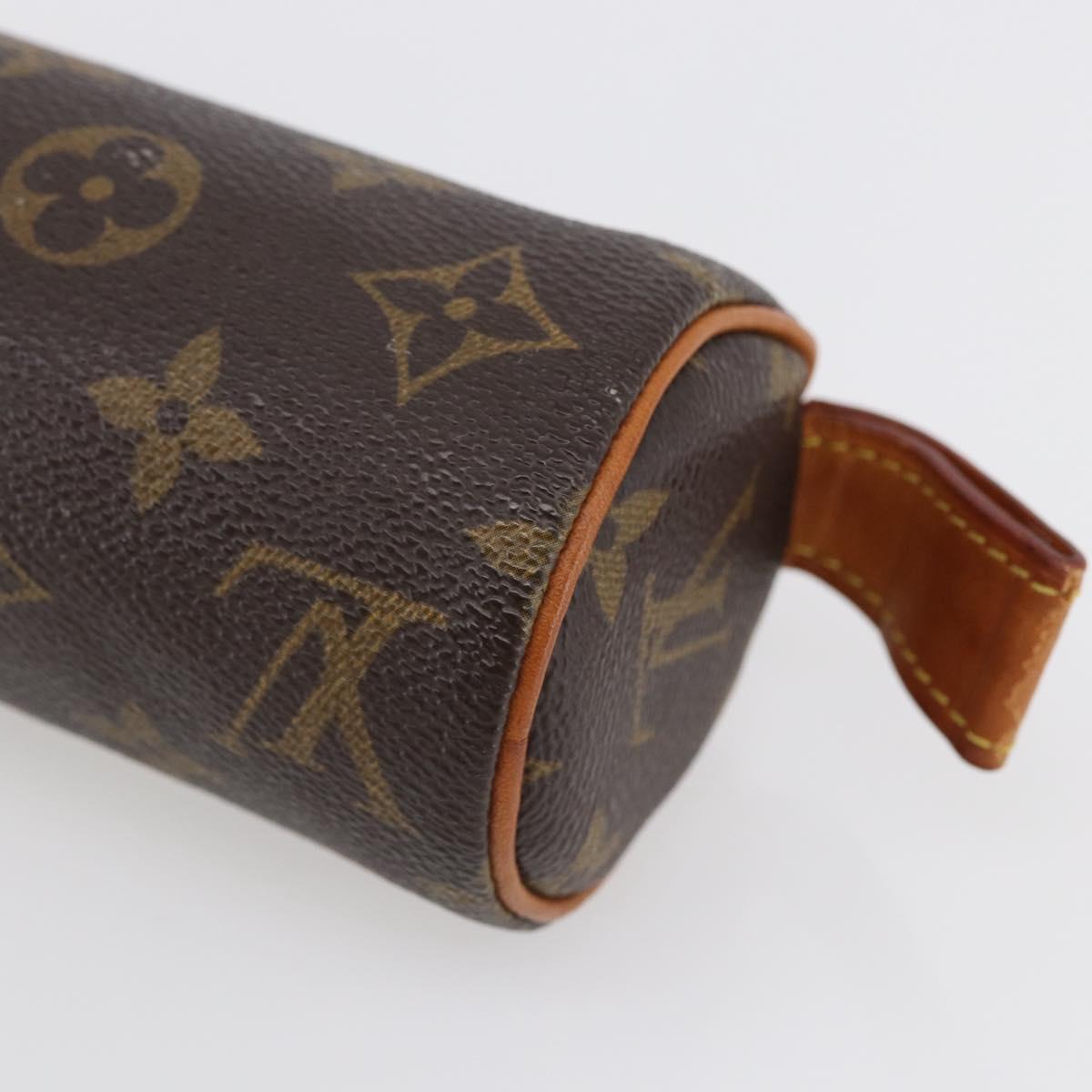 LOUIS VUITTON Monogram Trousse Rondo Pouch M47630 LV Auth 145304