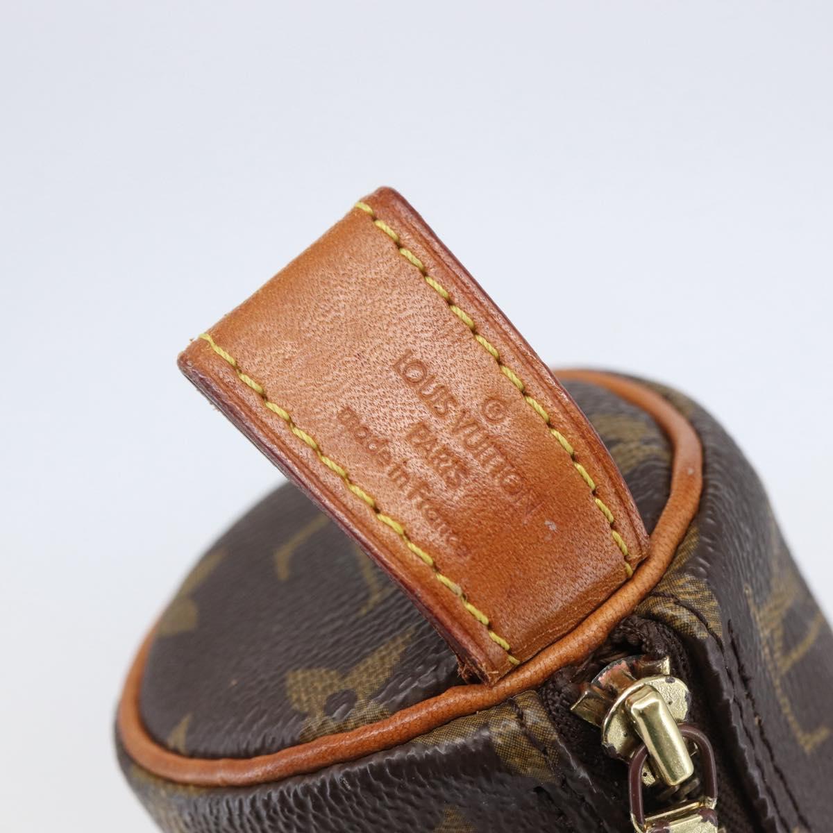 LOUIS VUITTON Monogram Trousse Rondo Pouch M47630 LV Auth 145304