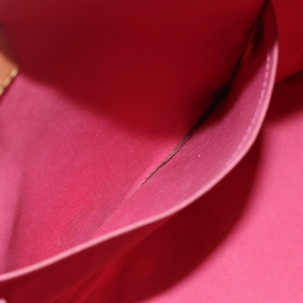 LOUIS VUITTON Vernis Brentwood Shoulder Bag Fran Boise M9151F LV Auth 145311