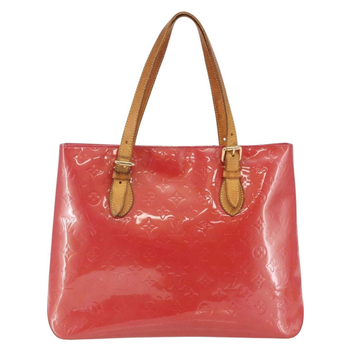 LOUIS VUITTON Vernis Brentwood Shoulder Bag Fran Boise M9151F LV Auth 145311