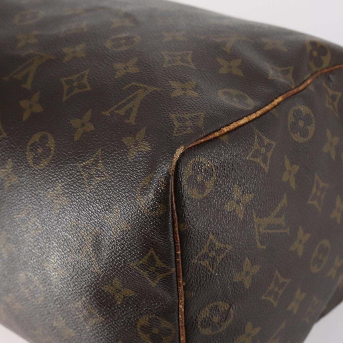 LOUIS VUITTON Monogram Speedy 40 Hand Bag M41522 LV Auth 145313