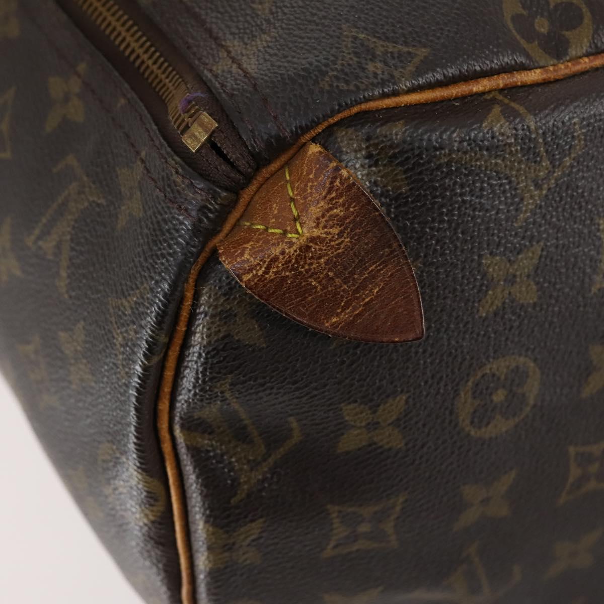 LOUIS VUITTON Monogram Speedy 40 Hand Bag M41522 LV Auth 145313