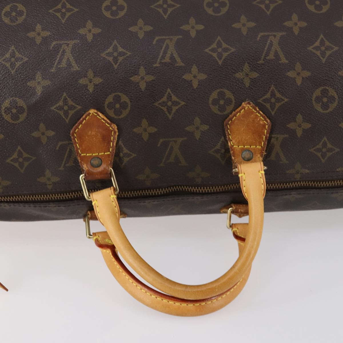 LOUIS VUITTON Monogram Speedy 40 Hand Bag M41522 LV Auth 145313