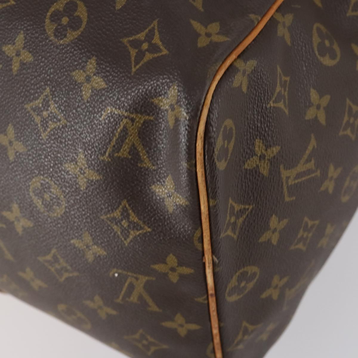 LOUIS VUITTON Monogram Sac Souple 45 Boston Bag M41624 LV Auth 145315