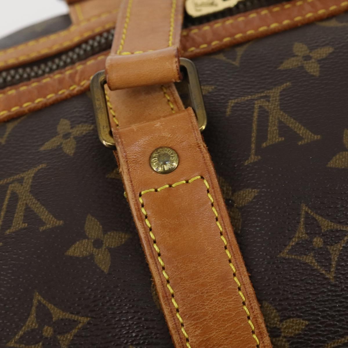 LOUIS VUITTON Monogram Sac Souple 45 Boston Bag M41624 LV Auth 145315
