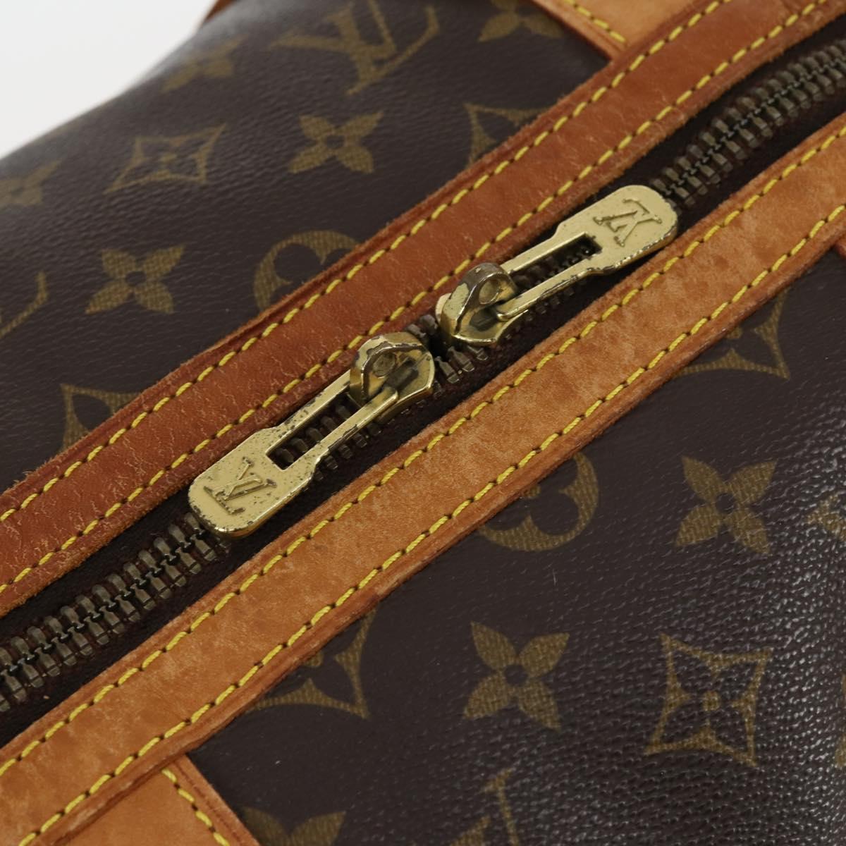 LOUIS VUITTON Monogram Sac Souple 45 Boston Bag M41624 LV Auth 145315