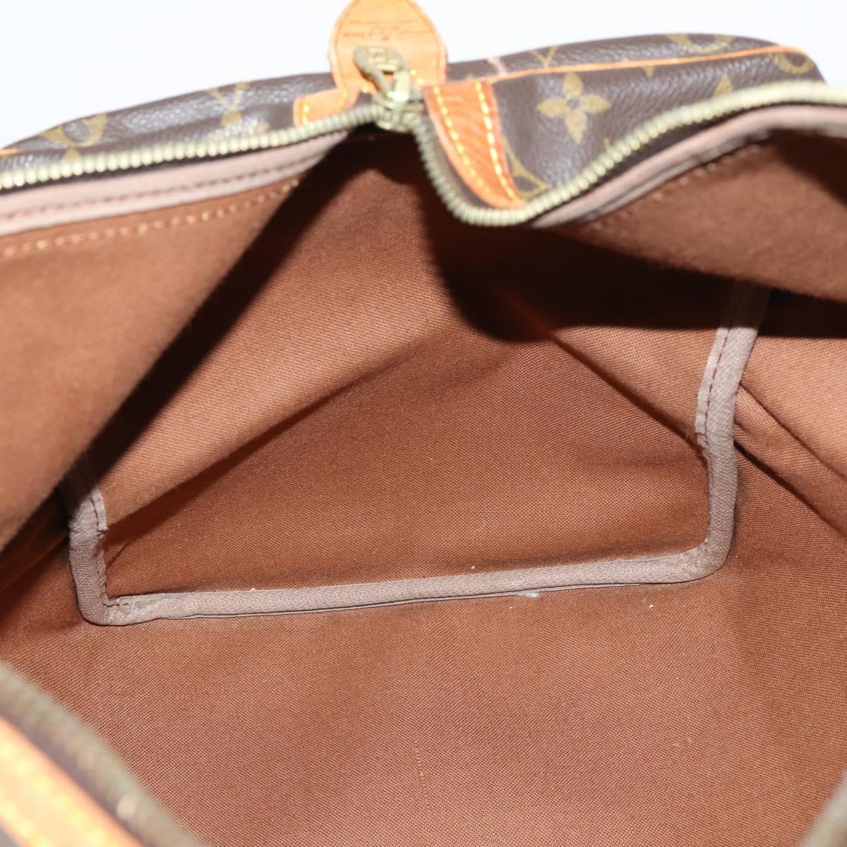 LOUIS VUITTON Monogram Sac Souple 45 Boston Bag M41624 LV Auth 145315