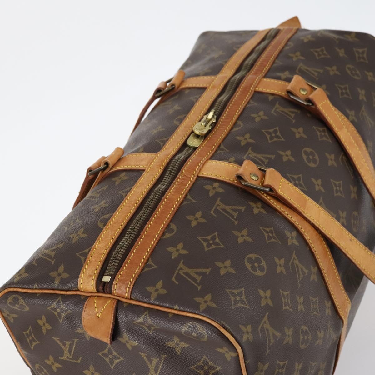 LOUIS VUITTON Monogram Sac Souple 45 Boston Bag M41624 LV Auth 145315