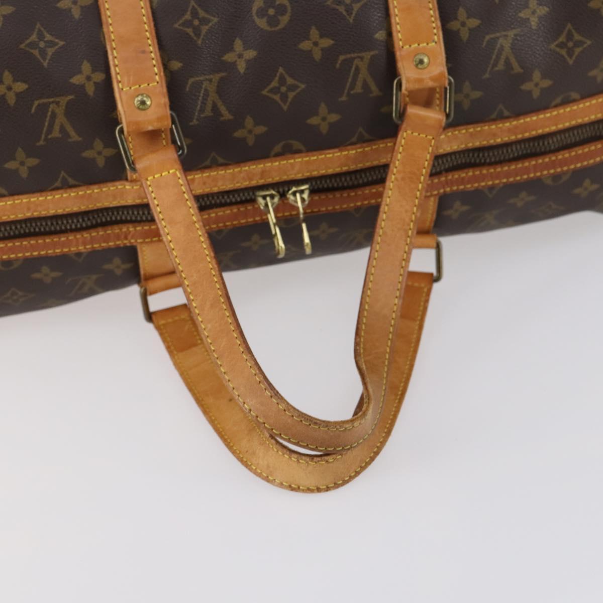 LOUIS VUITTON Monogram Sac Souple 45 Boston Bag M41624 LV Auth 145315