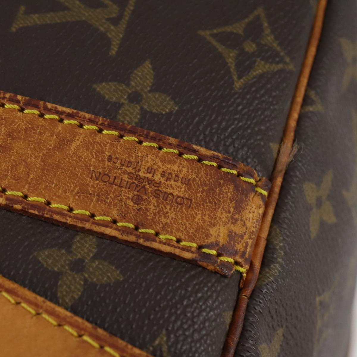 LOUIS VUITTON Monogram Keepall Bandouliere 45 Boston Bag M41418 LV Auth 145316