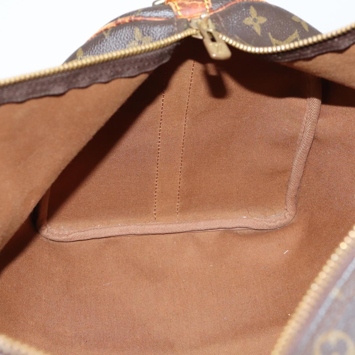 LOUIS VUITTON Monogram Keepall Bandouliere 45 Boston Bag M41418 LV Auth 145316